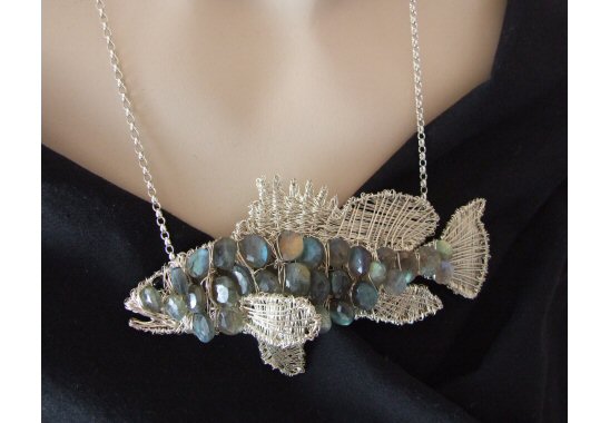 Sea Bass Necklace